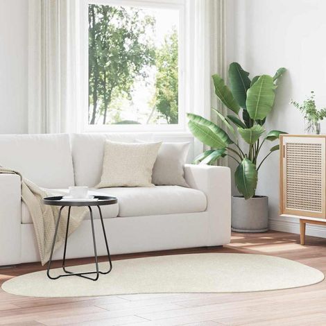 Bereichsteppiche HUARTE Creme 140 x 200 cm Polyester (1/5)