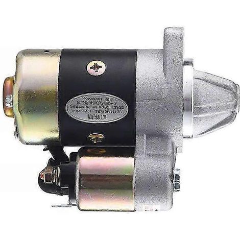 Démarreur 12 V pour moteur diesel refroidi par air 170F 173F 178F 186F 188F 192F jy