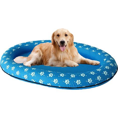 Canot gonflable pour chien, radeau flottant pour animaux de compagnie, piscine extérieure jeux d'eau jouet gonflable