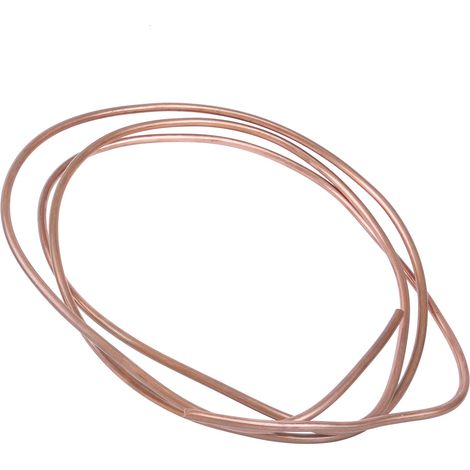 Tube en cuivre C1100 T2, spiralé flexible, 2 m, pour climatiseurs et réfrigérateurs, diamètre extérieur 5 mm / diamètre intérieur 3 mm (1/5)