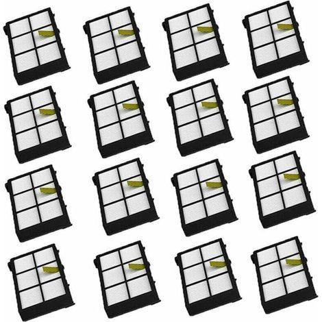 12pcs Filtres pour iRobot Roomba Series 800 900 805 860 866 870 880 980 Accessoires (1/4)