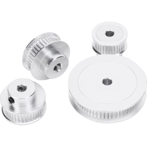 Pignon synchrone 30/36/40/60 dents pour imprimante 3D et fraiseuse, accessoires d'engrenage en métal, kit de remplacement (1/5)