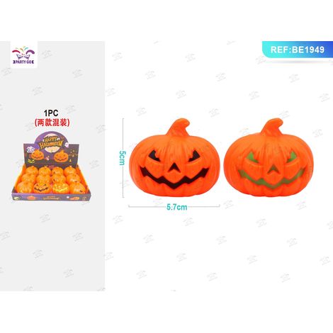 Lanterna Halloween a forma di zucca modello assortito PartyGo