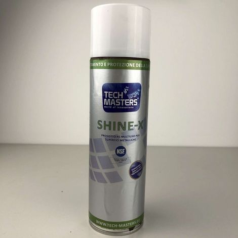 Spray multiuso Shine X superfici metalliche