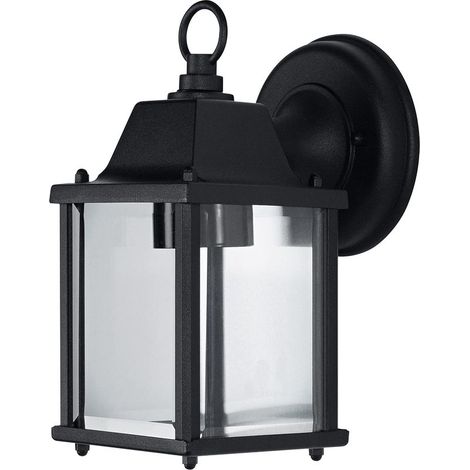 Applique et plafonnier LED pour applications extérieures, douille E27,, Noir (1/5)