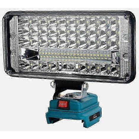 90W Fr Makita Li-ion Akku LED Lampe de travail 18V Strahler Lampe de poche