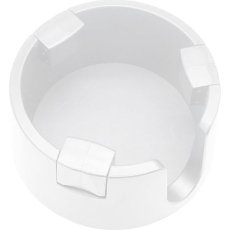 Porte-gobelet anti-déversement, dessous de verre et diamètre intérieur réglable, porte-gobelet pour la maison, le bureau et l'extérieur - blanc (1/4)