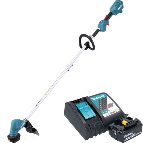 Makita DUR 192 LRG1 Tagliabordi a batteria 18 V 300 mm Brushless + 1x batteria 6,0 Ah + caricabatteria