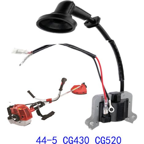 Suju fournit des pièces de tondeuse à gazon de bobine d'allumage pour Trimmer 40-5, 44-5, CG430 et CG520. (1/3)