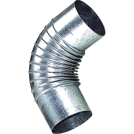 WOLFPACK LINEA PROFESIONAL codo estufa galvanizado de 100 mm. 90°. (1/2)