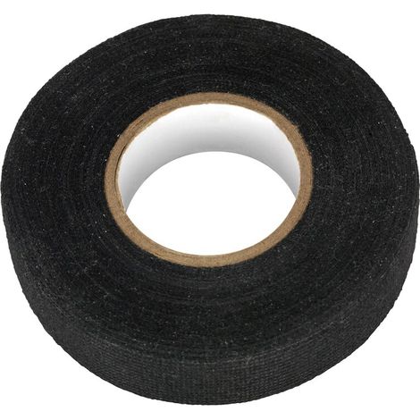 Sealey FT01 Fleece Tape 19mm x 15m - Black (1/2)