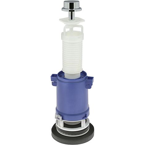 Mécanisme de chasse d'eau a tirette - ROUSSEAU - Certifié NF - Débit puissant 3,5 L/s - Réglable 255-455 mm