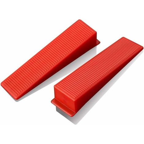 Niveleur de carrelage de type insert, inserts rouges 100/paquet2+pinces recommandées 1 (1/3)