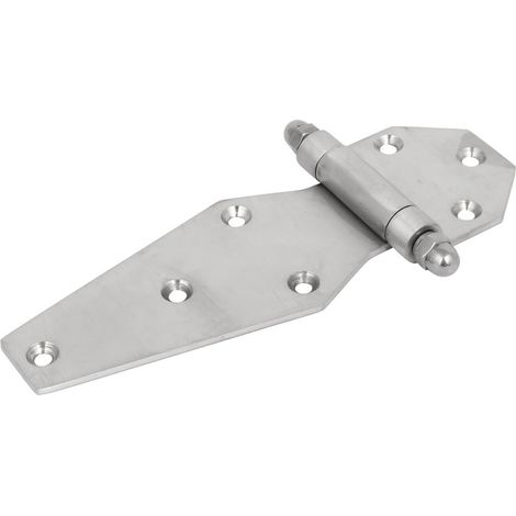 Cuisine Rôtissoire Refroidisseur Congélateur Edelstahl Türscharnier Silberfarbe 210mm Länge (1/2)