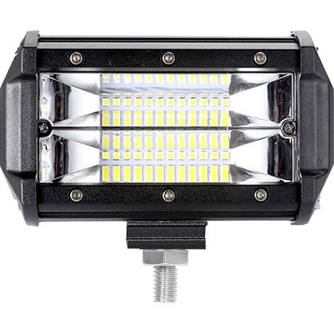 AUFUN Projecteur de travail LED Projecteur de complément Offroad Projecteur 2 x 72W (1/5)