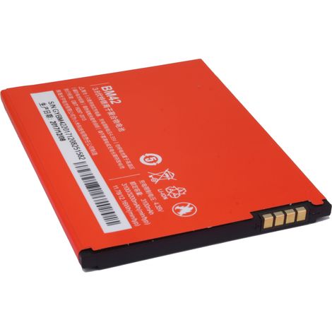 Xiaomi Redmi Note Original Akku Batterie Accu (BM42) 3100mAh 4,35V Li-Ion (1/2)