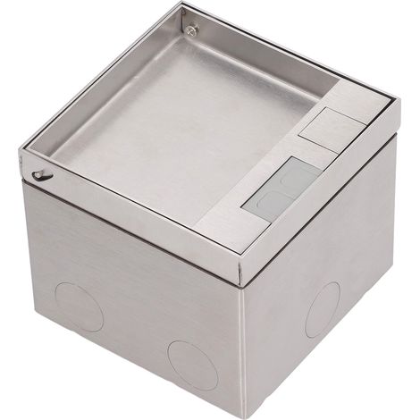 Prise encastrée gain de place en acier inoxydable pour cuisine AC250V (1/5)