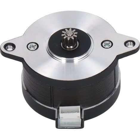 Moteur pas à pas d'extrudeuse 36 mm, angle 1,8, biphasé, rond, avec câble de 1 mètre pour imprimante 3D Voron 2.4 (1/5)