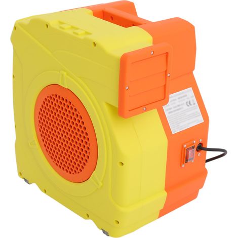 Soufflante d'air 2 HP, 1600 W, souffleur d'air Commercial, soufflante commerciale pour château gonflable, 3 000 tr/min, débit d'air 1 080 m³/h (1/5)