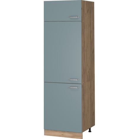 Armadio frigorifero R-Line, Grigio-blu, 60 cm, Vicco