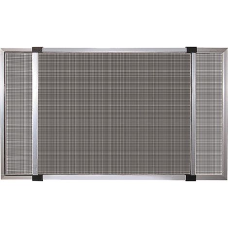 1PZ ZANZARIERA ESTENSIBILE cm 40 x 50 - alluminio
