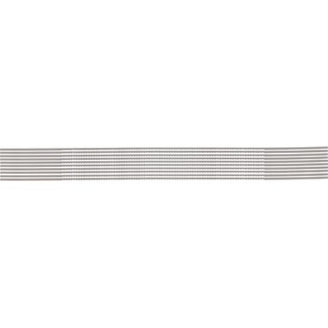 KWB by Einhell Jeu de 10 lames pour scies à chantourner (longueur 127 mm, largeur 25 mm) (1/3)