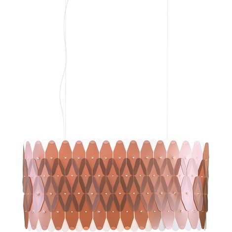 Lampadario Moderno Amanda Polilux ® Rame E Metallo Cromo 6 Luci E27 (1/2)