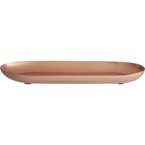 Housewares Fini Mat Brillance Plateau, Cuivre, 2 x 25 x 13 cm (1/5)