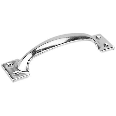 4 Vendu Poigne De Fer L'ancienne Poigne De Porte En Acier Inoxydable 304 Poigne De Porte D'obturation Poigne D'arc [petite Longueur De 4 Pouces 1 (1/5)