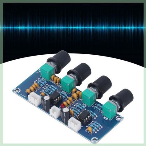 Module Préampli Audio à Double Canal NE5532 pour Amplificateur Numérique 12V-24V (1/4)