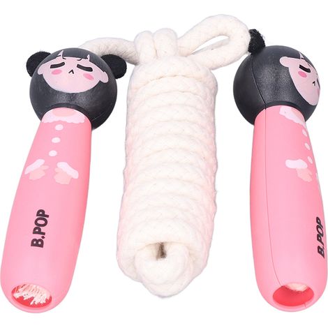 Corde à Sauter Enfants Ajustable avec Motif Princesse pour Fitness et Loisirs (1/5)
