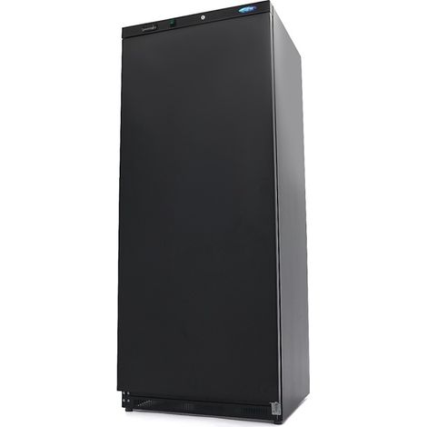 Réfrigérateur professionnel 600L noir 4 étagères ajustables contrôle électronique R600a système de refroidissement - Maxima (1/5)
