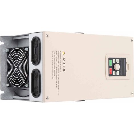 Variateur de fréquence 22KW, variateur de vitesse moteur triphasé AC380V, contrôleur VFD industriel avec interface RS485 et unité de freinage, usage intensif. (1/5)
