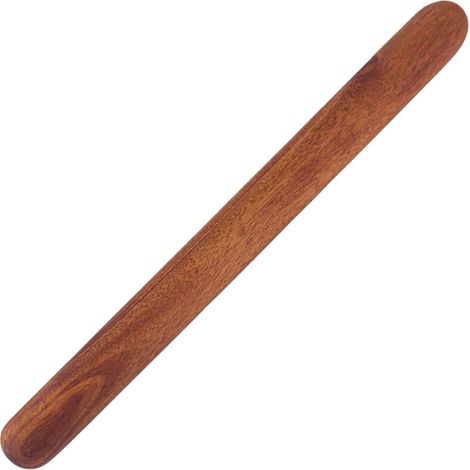 Rouleau à pâtisserie (12 pouces) rouleau à pâtisserie en bois pour pizza, pâtes, fudge, boulettes, pâte à pain, poêles antiadhésives (1/5)