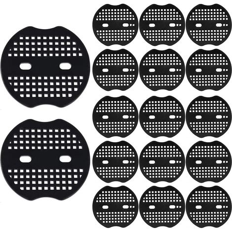 Rondelles plastiques pour crochets de paillage – Lot de 30 –7 x 6.5cm – Résistantes aux intempéries – Fixation efficace des bâches (1/5)