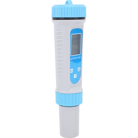 Professionelles, präzises 6-in-1-Wasserqualitätsmessgerät, pH-Wert, EC-Wert, TDS, Salzgehalt, spezifisches Gewicht, Temperatur, digitales Stift-Wassermessgerät (1/5)