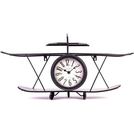 RELOJ SOBREMESA AVION 64x35 CM