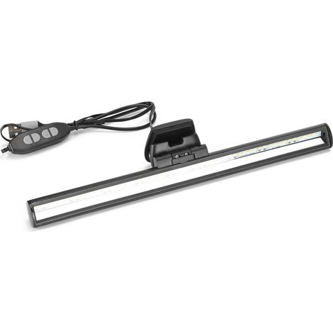 Miroir de maquillage USB professionnel avec éclairage LED dimmable pour salle de bain, toilette et coiffure, luminaire mural élégant et moderne. (1/5)