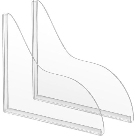 Protections Anti - Éclaboussures d'angle en Acrylique Transparent Lot de 2 (1/5)