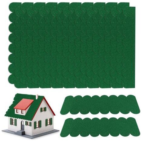 lot de 32 bardeaux de toit autocollants, feutre bitumé imperméable, pour nichoir, hôtel à insectes, clapier, abri de jardin