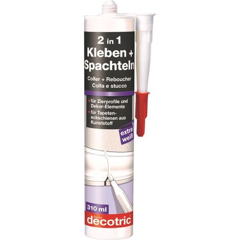 Decotric 2in1 Kleben und Spachteln 310 ml Montagekleber