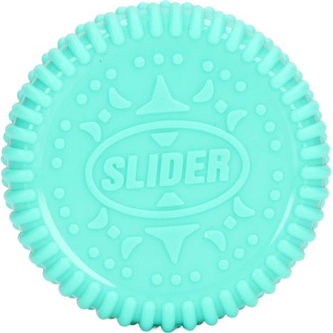 Jouet Glissant Magnétique en Forme de Biscuit pour Réduire Stress et Anxiété, Vert Menthe (1/5)
