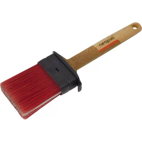 Pinceau de Peinture Plat 65 mm pour Vernis à Eau et solvant, pinceaux à Peinture pour Objets de Bricolage, pinceaux de Peinture poignée Ergonomique Laser Tactile, sans Perte de
