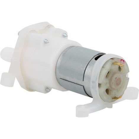 Pompe miniature auto-amorçante 6-12 V CC, pompe à membrane 380, hauteur de refoulement de 1 à 5 mètres. (1/5)