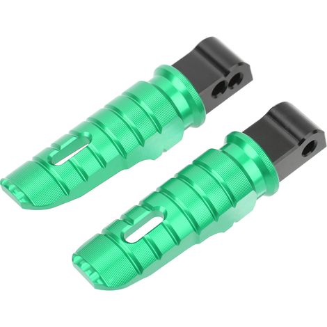 Paire de repose-pieds arrière de moto en alliage d'aluminium T6063 usiné CNC, de remplacement pour Benelli Tornado 252R 2021-2022, vert (1/5)