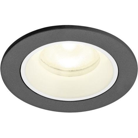 Spot encastré NUMINOS® XS intérieur 4000 K 55° IP20 rond noir / blanc - SLV - 1009314 (1/2)