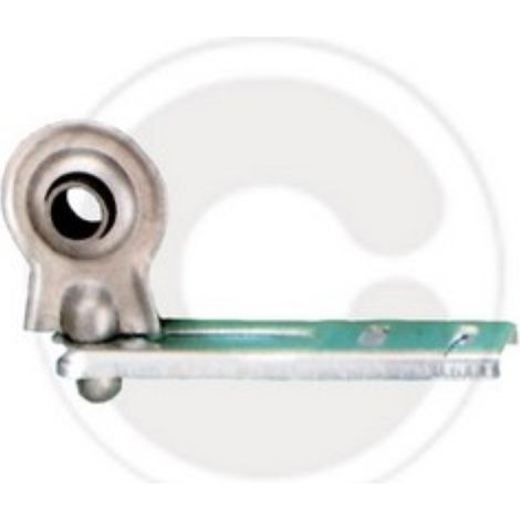 support A billes avec pince sur roulement type A volets muraux volets