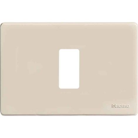 503/1/R Placca 1 Posto per Scatola Tonda e Rettangolare Magic