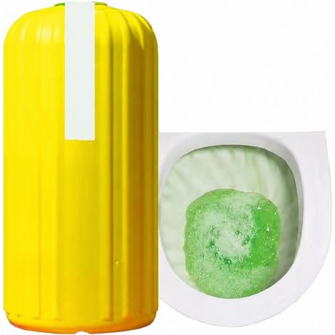 Nettoyant pour cuvette de toilettes, parfum citron, détachant, désodorisant, facile à utiliser pour la maison et la salle de bain d'hôtel.