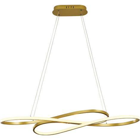 Suspension Luminaire LED Table à Manger Lustre Design Moderne Double 8 Lumière chaude (1/5)